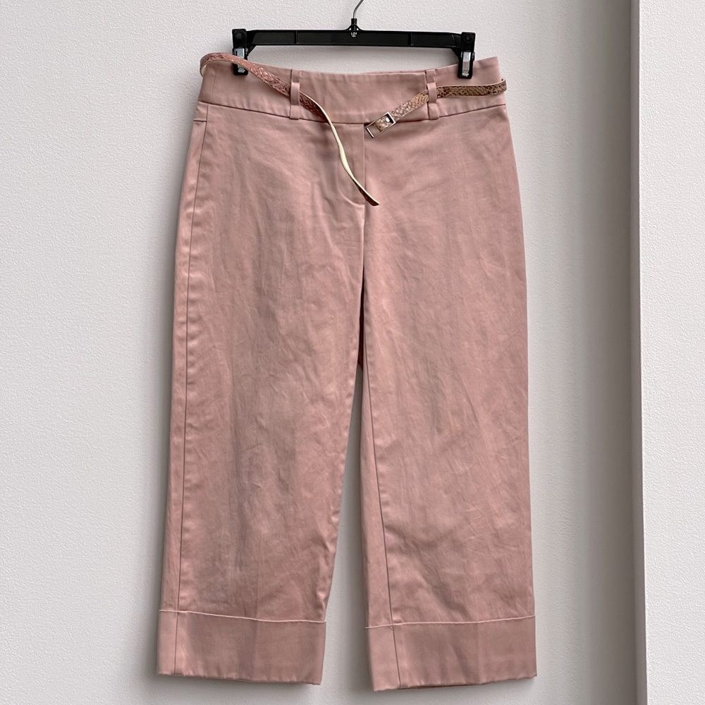 Bebe wide leg Capri pants